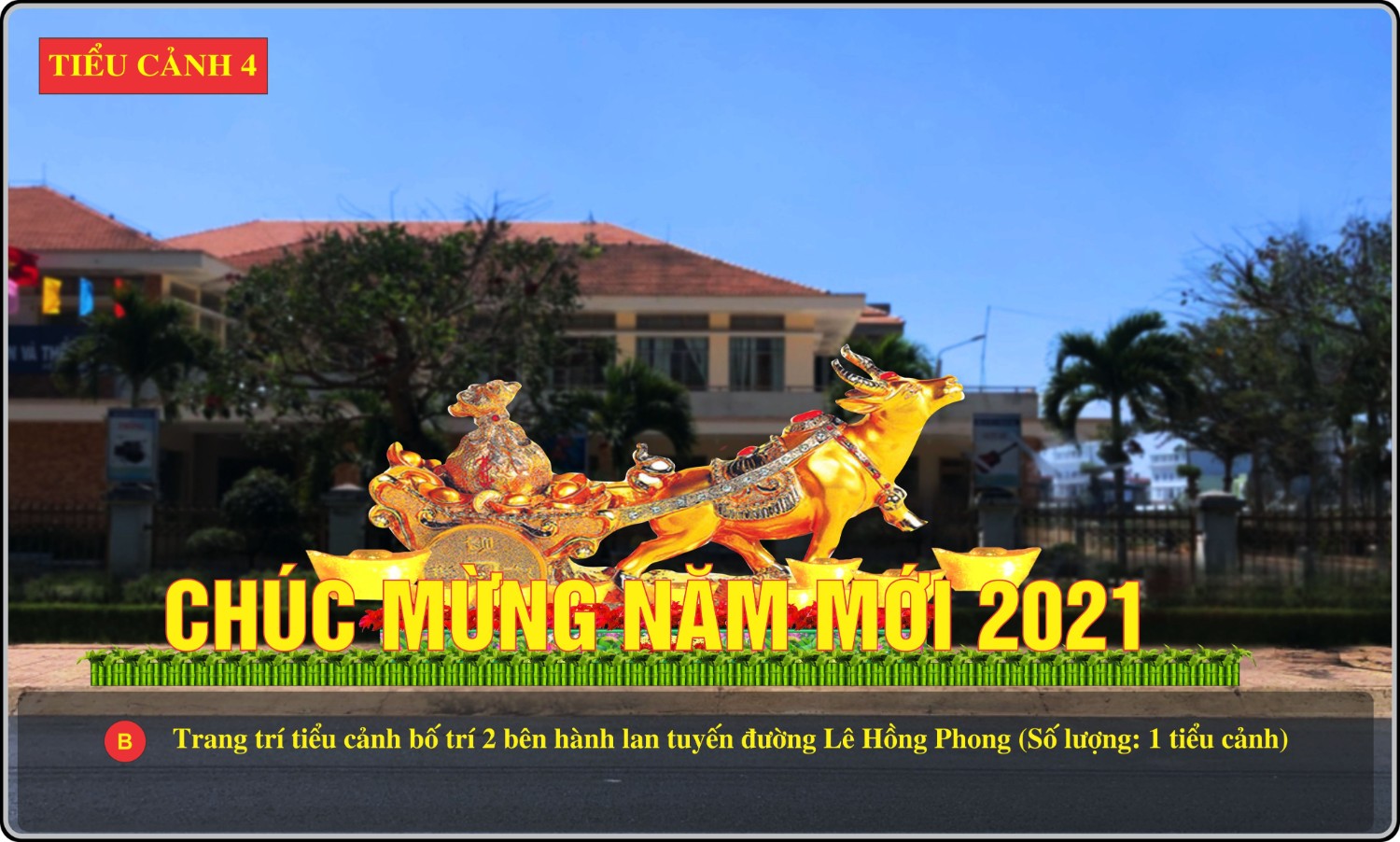 Đường hoa huyện Đức Trọng