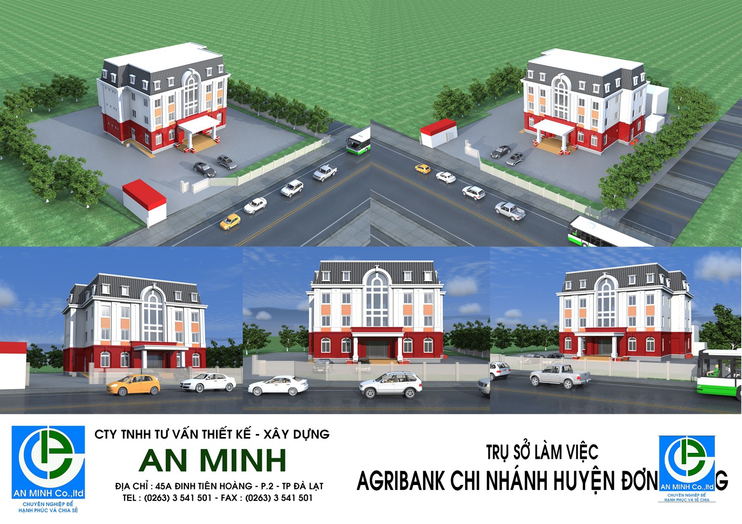 Trụ sở làm việc Argibank - chi nhánh huyện Đơn Dương