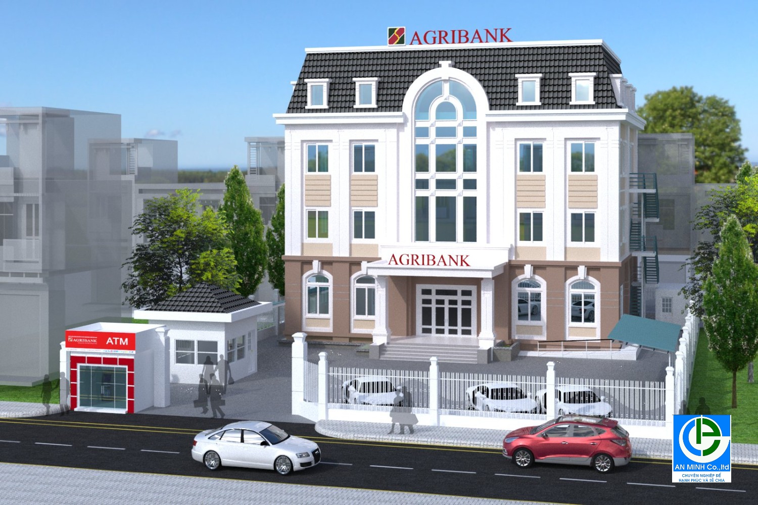 Trụ sở làm việc Argibank - chi nhánh huyện Lạc Dương