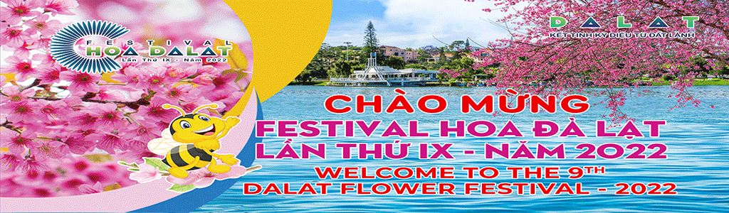 Banner Festival hoa Da Lat 2022