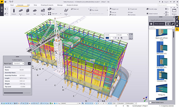 Giáo trình Tekla Structures, đầy đủ và mới nhất 2022